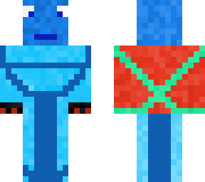 just a blue frog or a turtle