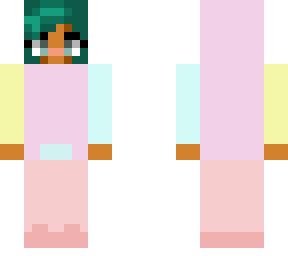 pastel hoodie girl
