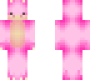pink dino//dragon <3