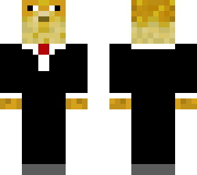 puffy fish w/ suit