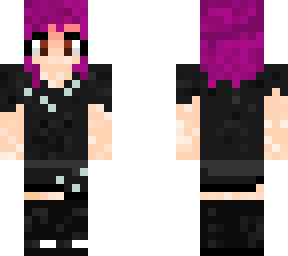 purple hair