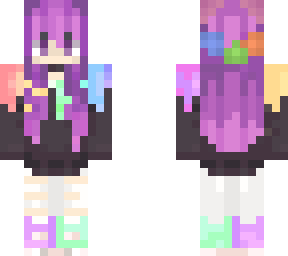 rainbow girl