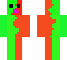 red and green