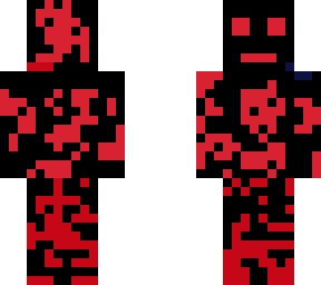 red radioactive skin