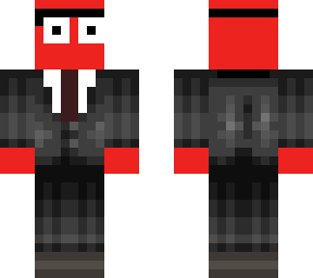 red suit