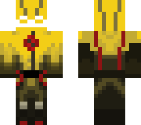 Reverse Flash Suit Minecraft Skin