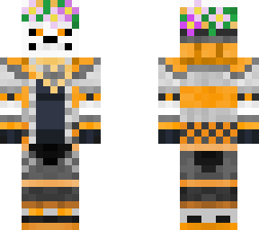 rexsif with a crown of shion flowers