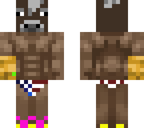 welp a cow but its a ricardo milis and thanos with flip-flops