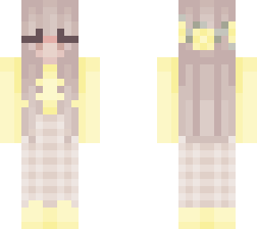 yellow flower skin (recolor of rooferts's skin)