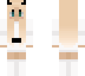 blonde white jumper