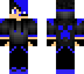 blue gamer boy