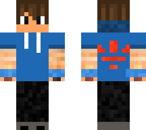 blue hoodey