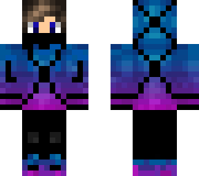 Blue purple ninja | Minecraft Skin