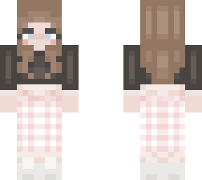 blush plaid