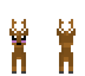cute deer pixel art (read desc)