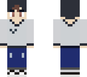 cute schoolboy in grey uniform