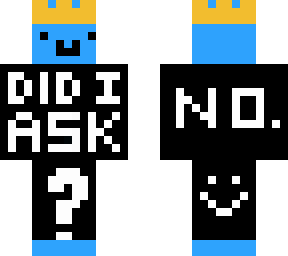 did i ask?