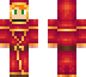 ginger red robe