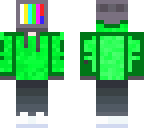 green tv man :)