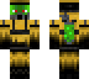 infested toxic suit