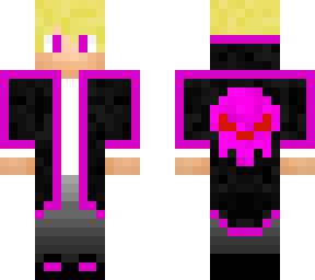 luke skull (purple)