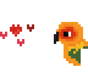 lyla (my sun conure)
