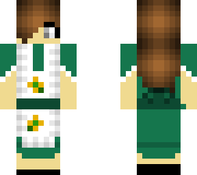 maid cafe employee (the girl with silver eyes)
