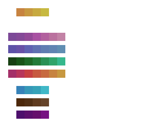 my first attempt at hue-shifting