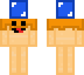 pancake holding blue berry