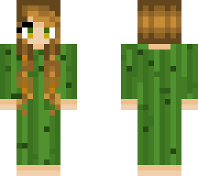 pickle girl with brown hair