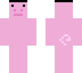 pig series. 2: the hat or hair?l pig