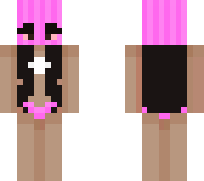 pink~ ski mask girl
