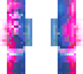 pink and blue