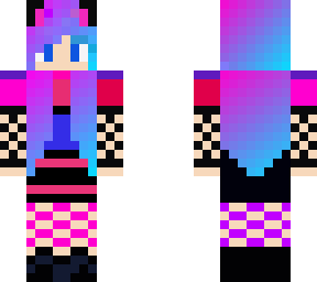 pink and purple!