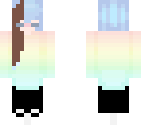 rainbow girl