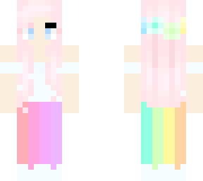 rainbow girl