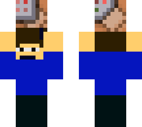 random guy holding a command block