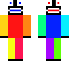 scared two side man
