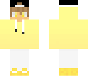 teen boy with yellow hoodie!