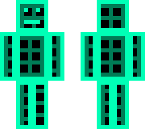 turquoise glitch