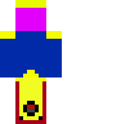 upside down noob girl