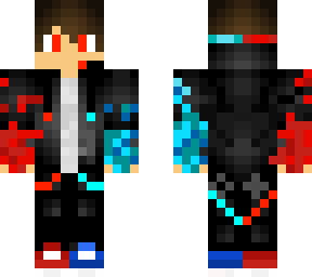 (red)fire  & (blue)water