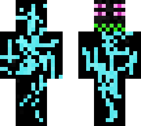 backwards super chared endermen