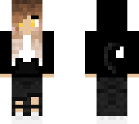 black cat girl <3 my 3rd avatar!