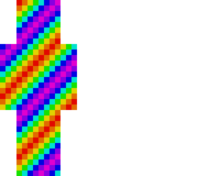 cool effect rainbow pattern
