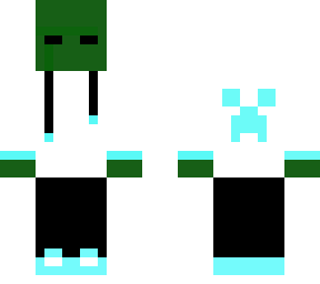 cool light blue zombi