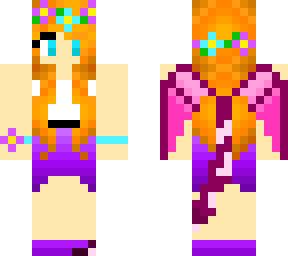cute red-head dragon girl