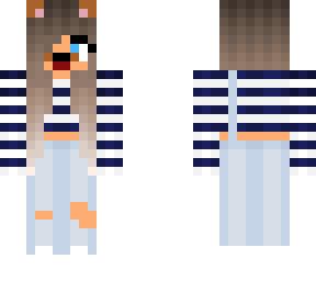 dog girl mit kinngesicht