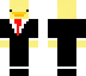 duck in a suit