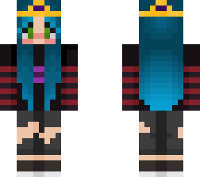e girl with crown